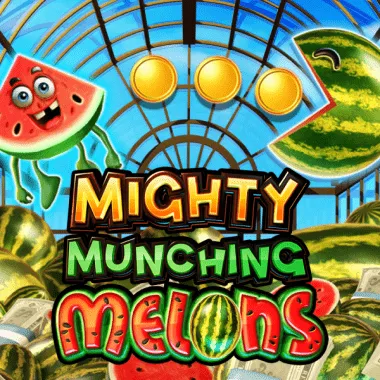 Mighty Munching Melons game title